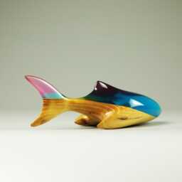 Duo Shark Sculpture - 11 - thumbnail 4