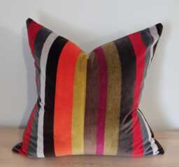 Designers Guild Varese Lambusa Pimento & Omega Velvet Cushion Cover 50x50 cm