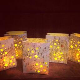 1 Map Luminary, Mini Luminary Bag, Maps, Travel, Wanderlust, Globe Light, Night Moving Gift, Long Distance - thumbnail 2