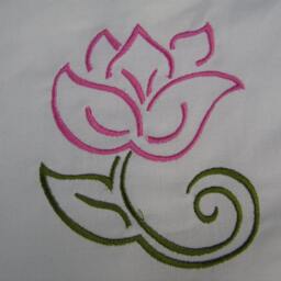 Set Of 12 Pretty Flowers For You To Embroider, Perfect Quilts, Towels, Table Runners, Bags Etc - thumbnail 2