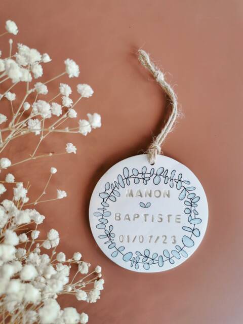 Personalized Wall Hanging With First Names Or Messages - Wedding Gift - image 1