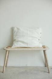Linen Pillow Case, White Linen Bedding, Standard, Queen, King, Custom Size Cover