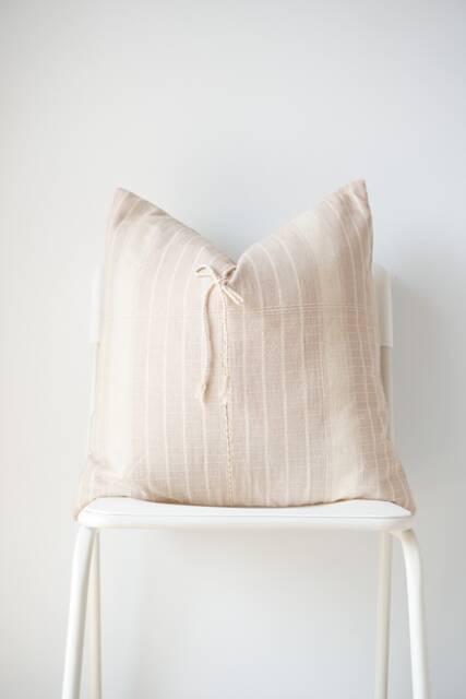 Tribal Hand Woven Natural Dye Color Pillow Cover - image 1