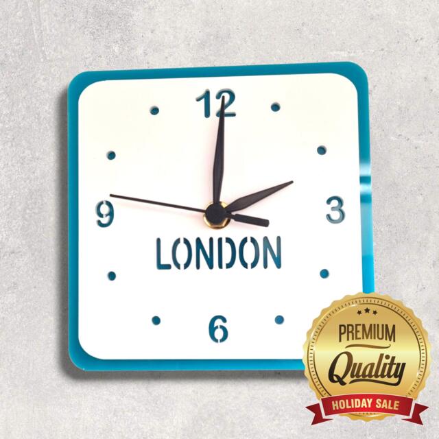 Personalized Acrylic Clock Family, Friends, Place Names - image 1