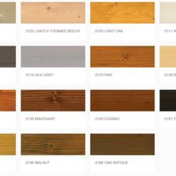 Rustic Wood Console Table With Hairpin Legs - thumbnail 3
