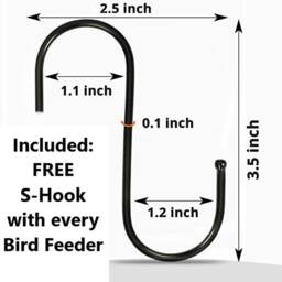 Whimsical Bird Feeder- Birdfeeder - Outdoor Stately Fairy Feeder For The Outdoors Hanging - thumbnail 4