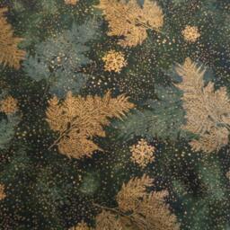 Winter Leaves At Night - Standard Pillowcase Pair - thumbnail 2