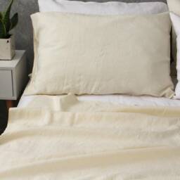 Sundress Duvet Cover, Natural Linen, Available in Queen, King, Twin, Full Or Custom Size - thumbnail 3