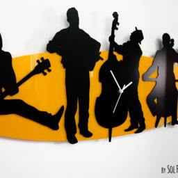 Jazz Band - Big Wall Clock - thumbnail 3