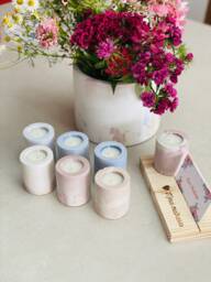Personalized Mentor Gift - Thank You Mistress Photo Holder With Soy Candle Acknowledgments Teacher