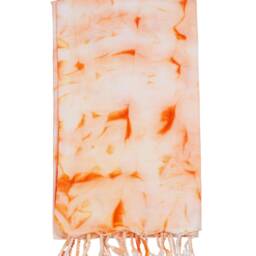 Valentines Day Gifts Tie - Dye Turkish Peshtemal, Beach Towel, Mandala, Sarong, Modern, Easy Carriage, Cover Up, Throw, Trendy, Great Gift - thumbnail 4