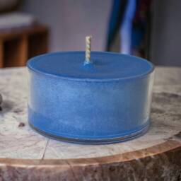Blueberry Cobbler Soy Candle Tea Lights Rustic - thumbnail 4