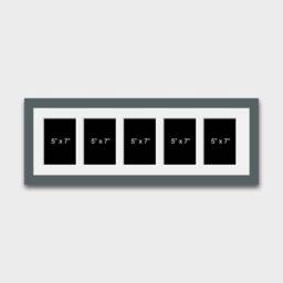 "Multi Photo Picture Frame Holds 5 7""x5" - thumbnail 1