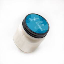 Pacifica California Soy Wax Candle, Hand Poured Scented Coastal Home Decor, Fragrance Rose Lavender Candle - thumbnail 2
