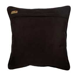 "Jacquard Brown Couch Pillow 16""x16" - thumbnail 3