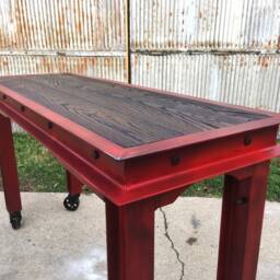Modern Industrial Sofa Table - thumbnail 2