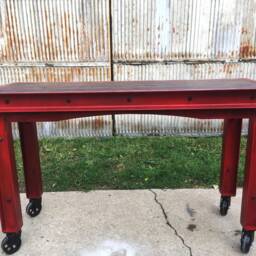 Modern Industrial Sofa Table - thumbnail 3