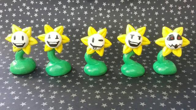 Flowey The Flower Figurines - Under Story Figure - image 1