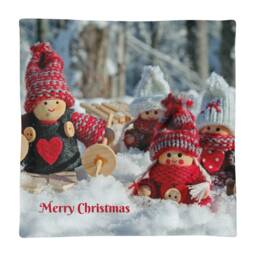 Merry Christmas Nativity Xmas Noel Yule Funny Winter New Year 2019 Gifts Premium Pillow Case Only - thumbnail 3