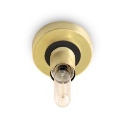 Minimalist Brass Wall Sconce Mid Century Modern Ceiling Lamp - thumbnail 3