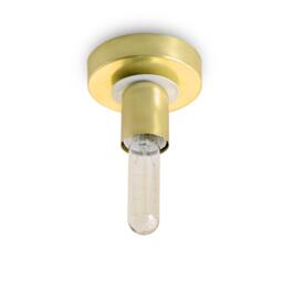 Minimalist Brass Wall Sconce Mid Century Modern Ceiling Lamp - thumbnail 4