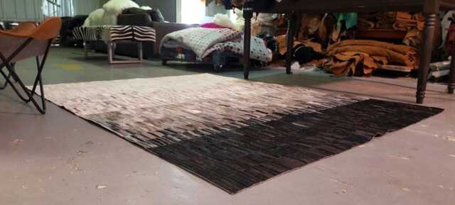 Cowhide Patchwork Rug Amazing 6' X 8' - image 1