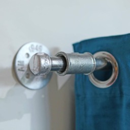 Gardinenstange Loft Stahl Curtain Rod Industriedesign - thumbnail 2