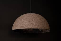 Handmade Wabi Sabi Stoneware Pendant Light Textured Ceramic Chandelier - thumbnail 1
