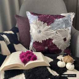 "Fall Dandelion Silk Throw Pillows 16""x6" - thumbnail 2
