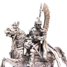 Tin Metal Figure Poland. Winged Hussar 17C 1/32 Scale - thumbnail 4