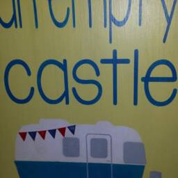 Camper Wood Sign Distressed A Crowded Is Better Than An Empty Castle Large Wall Hanging Camping Humor Decor - thumbnail 2