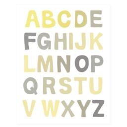 Abc Alphabet Poster Print Wall Art - thumbnail 2