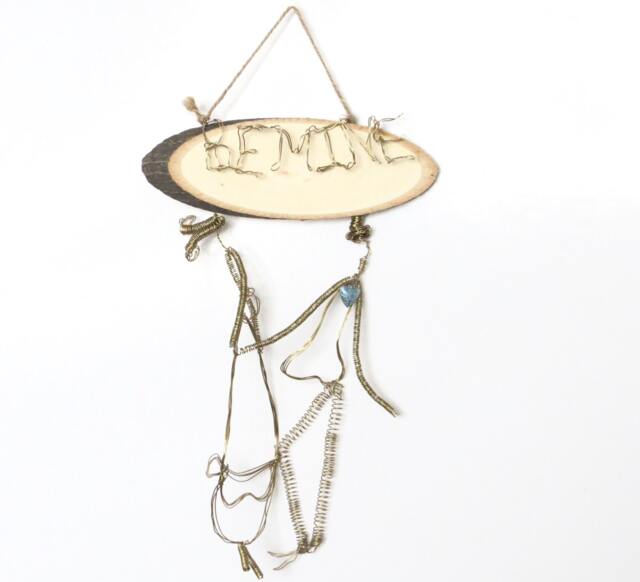 Better Together Relationship Gift Soulmate Be Mine Valentine Romantic Metal Wire Sculpture Abstract Art Anniversary Wall Hanging - image 1