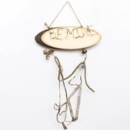 Better Together Relationship Gift Soulmate Be Mine Valentine Romantic Metal Wire Sculpture Abstract Art Anniversary Wall Hanging - thumbnail 4