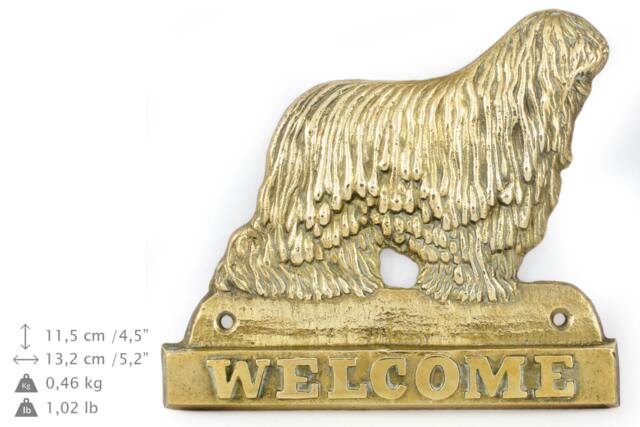 Komondor, Dog Welcome, Hanging Decoration, Limited Edition, Artdog - image 1
