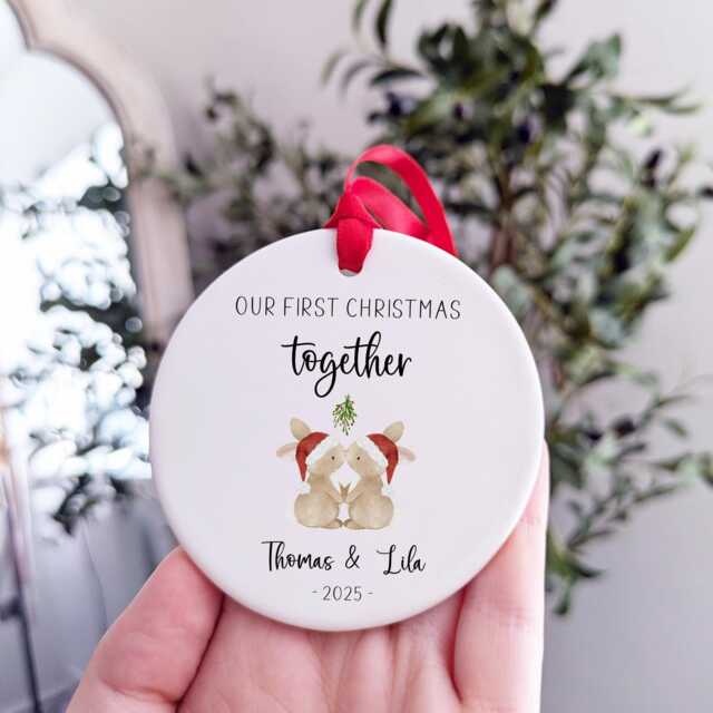Our First Christmas Together Bauble - image 1