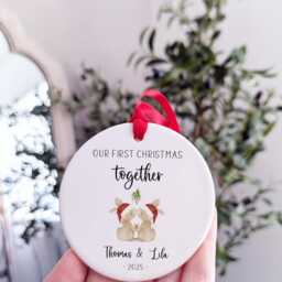 Our First Christmas Together Bauble - thumbnail 2