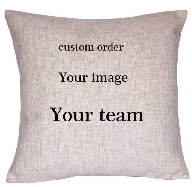 Custom Order Pillow Cover, Custom Your Fav Sport Teams Cover - image 1