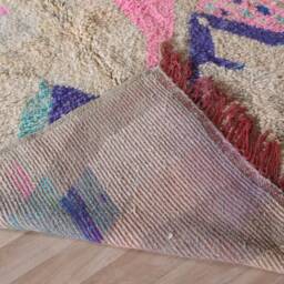 Authentic Moroccan Rug, Vintage Boujaad Rug 5x8 Ft - thumbnail 4