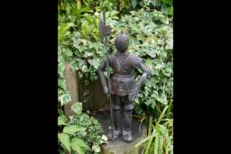 Suit Of Armour For A Rustic Knight Metal Sculpture - 89cm High - Small - thumbnail 1