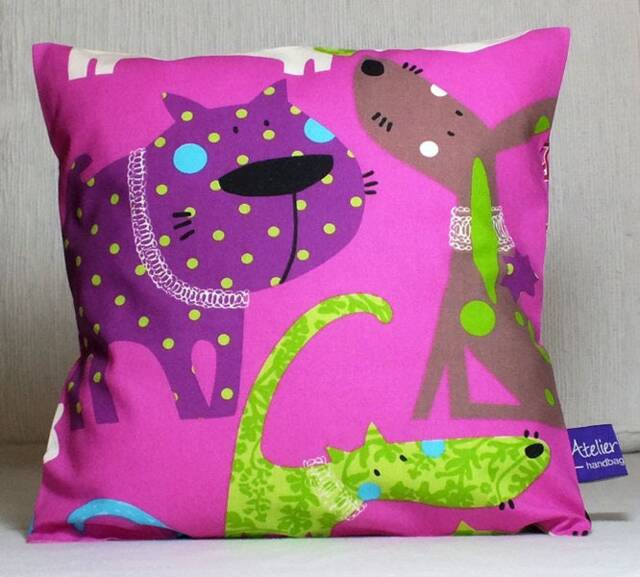 Pillow Colorful Dogs Children's - image 1