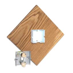 Handcrafted Wood Wall Sconce Luna Rh, Rustic Lamp, Wood Sconce, Bedside Wandlampe Wandleuchte, Applique Murale, Ambient Light - thumbnail 4