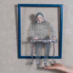Beethoven Ludwig Van German Composer Pianist Sculpture Wall Hanging Art. Ooak - thumbnail 3