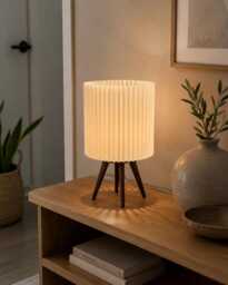 Triands Minimalist Bedside Lamp - Cozy Home Decor - thumbnail 1