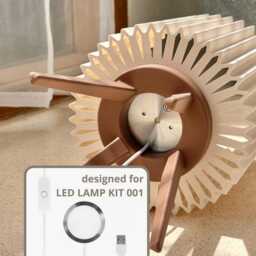Triands Minimalist Bedside Lamp - Cozy Home Decor - thumbnail 4