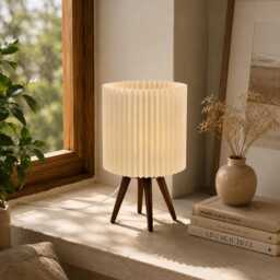 Triands Minimalist Bedside Lamp - Cozy Home Decor - thumbnail 3