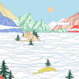 "Limited Edition Print Illustration Drawing ""Foggy Day" - thumbnail 2