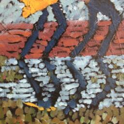 Rain On The Parade, Oil Painting, Family, Parents & Kids, Children, Rain, Umbrella, Storm Clouds, Modern, Contemporary, Collectible - thumbnail 2