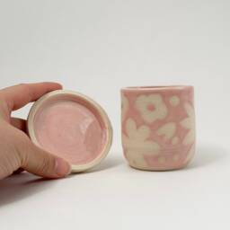Mini Pink Petal Floral Planter - thumbnail 3