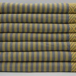 "Yellow Towel, Turkish Towel, Hammam Towel, Beach Towel, Bath Peshtemal, 40""x70" - thumbnail 2